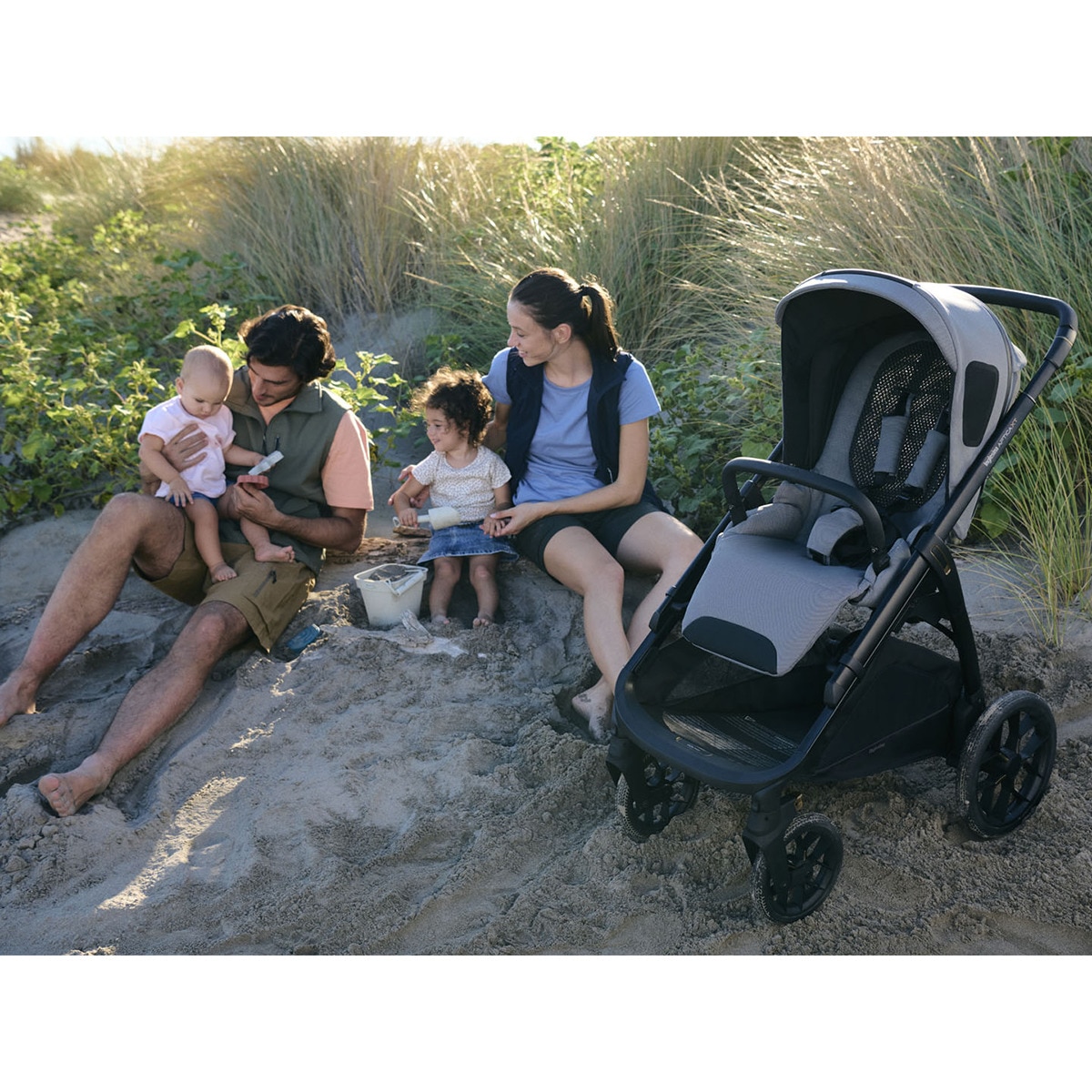 Carro de bebé Inglesina System Duo Áptica XT Gris-11