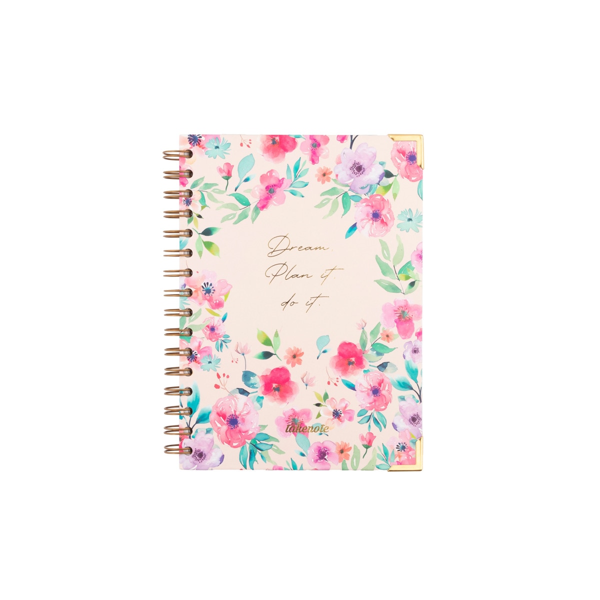 Cuaderno bullet journal a5 Takenote Chloe rosa Rosa-1