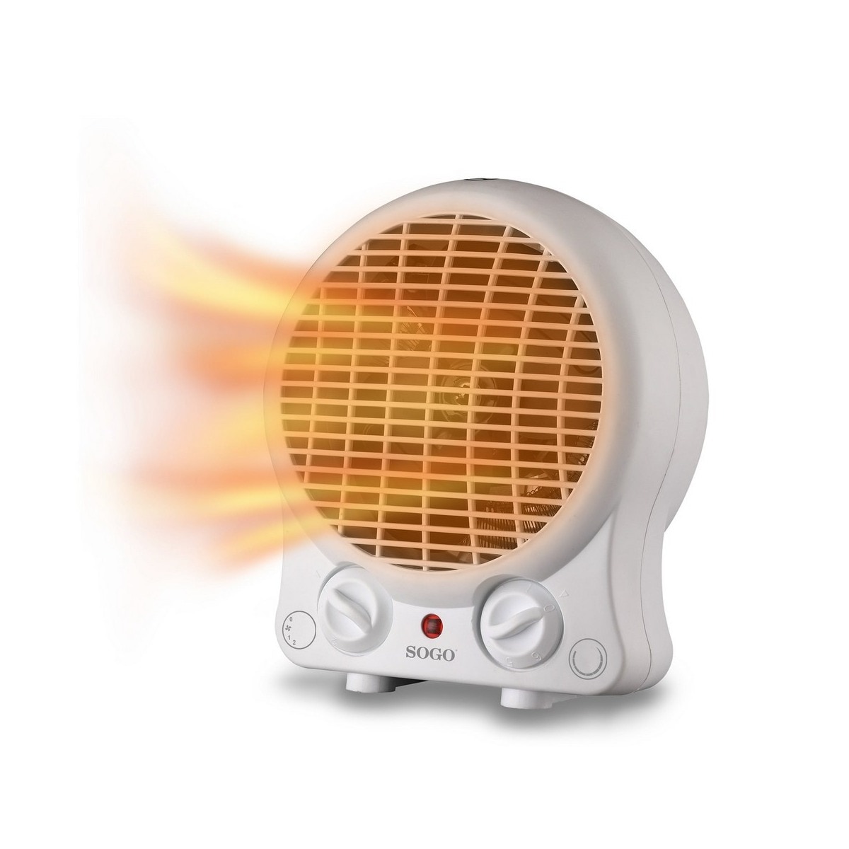 Aquecedor Termoventilador Sogo CAL-SS-18306 de 2000 W - Branco Branco-3
