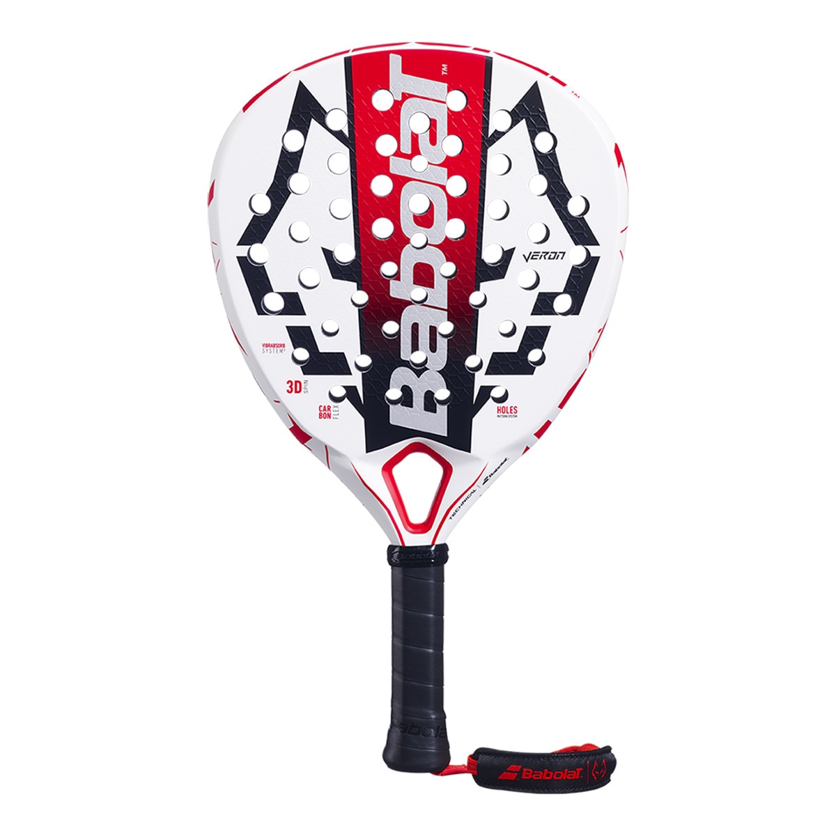 Raquete de Padel Unissexo Technical Veron Juan Lebron 2.5 Branco-1