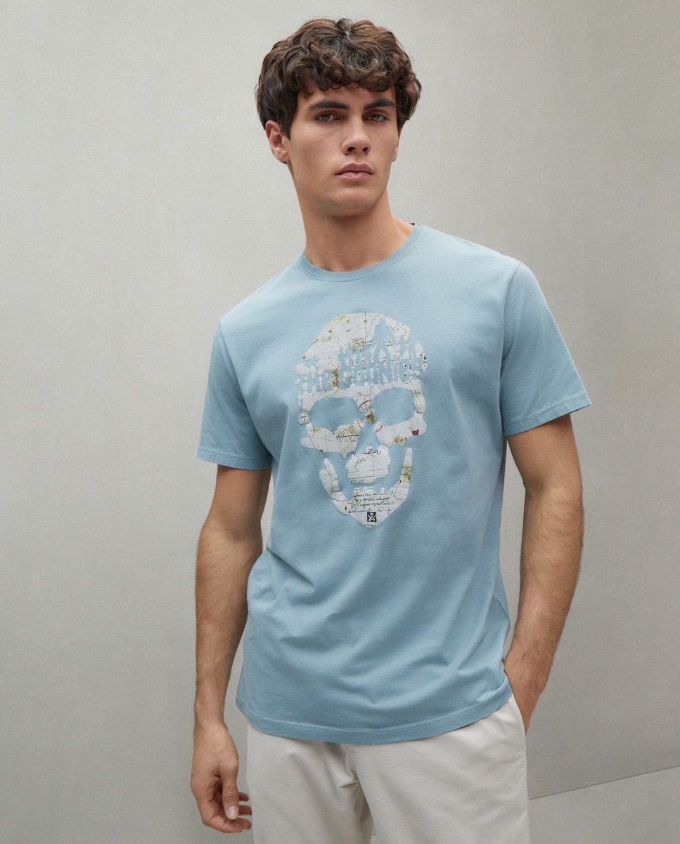 T-shirt Goonies Verde Sálvia-1