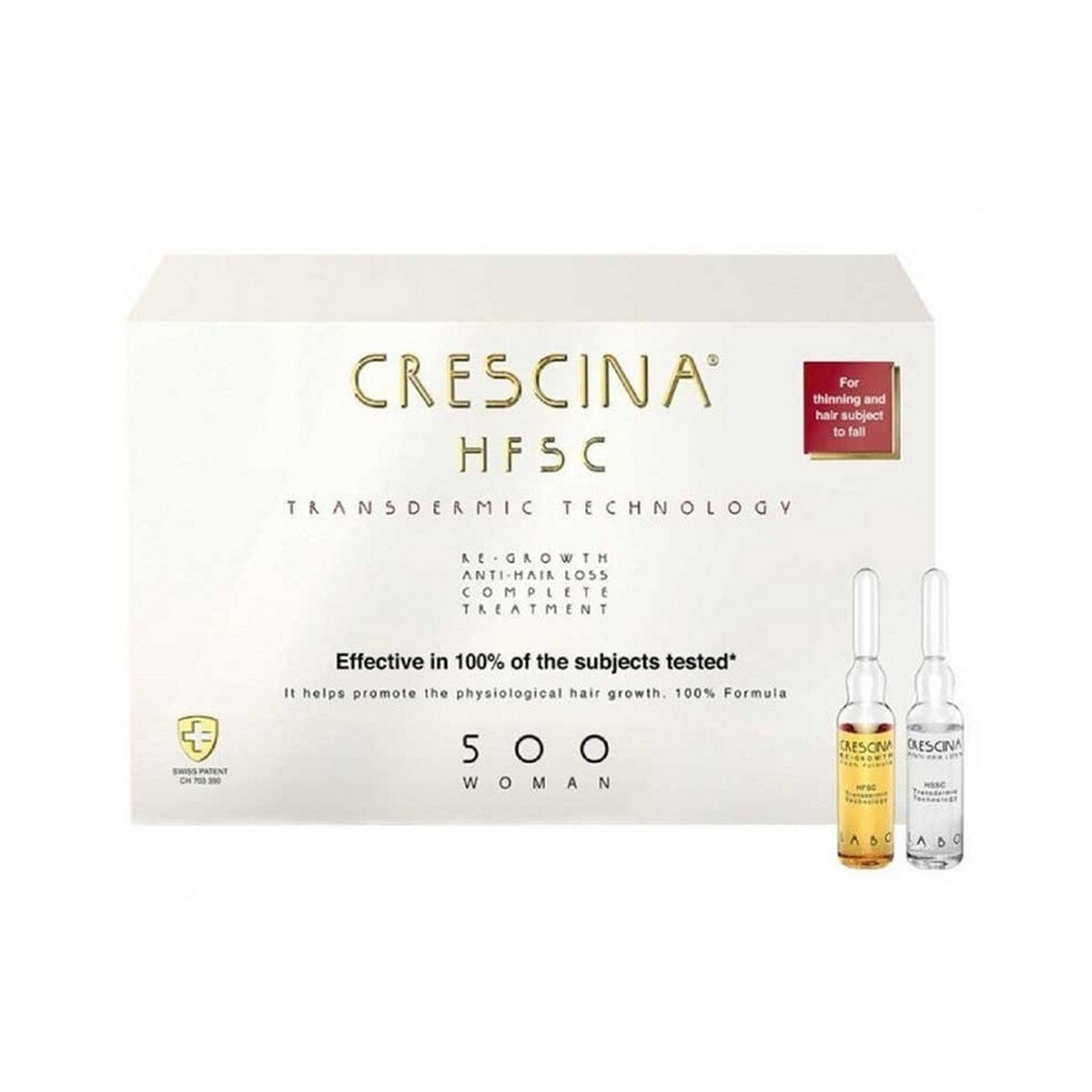 HFSC Transdermic Treatment Woman 500 - 20x3,5 ml 1