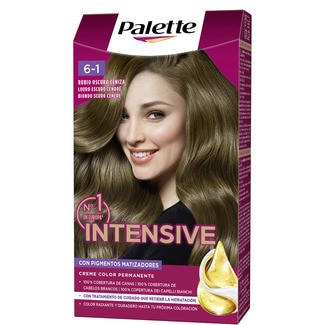 Intensive Creme Color rubio oscuro ceniza nº 6.1 caja 1 unidad - Schwarzkopf Palette