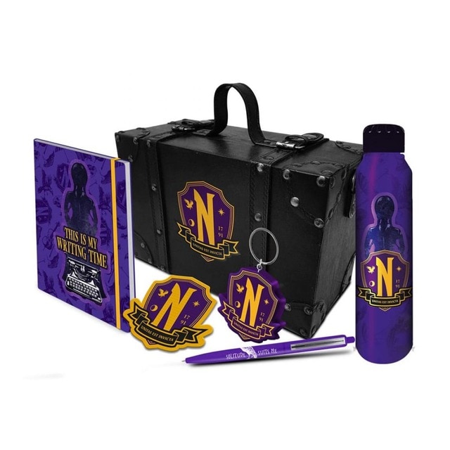 Imagem 0 de Conjunto de Presente Premium Baú Nevermore Wednesday