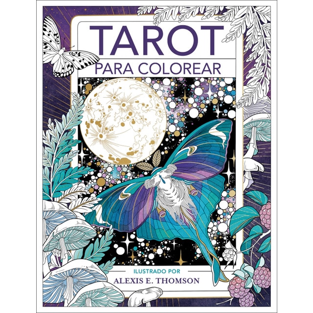 Imagen 0 de Tarot para colorear: Libros para colorear para adultos (Tapa blanda)