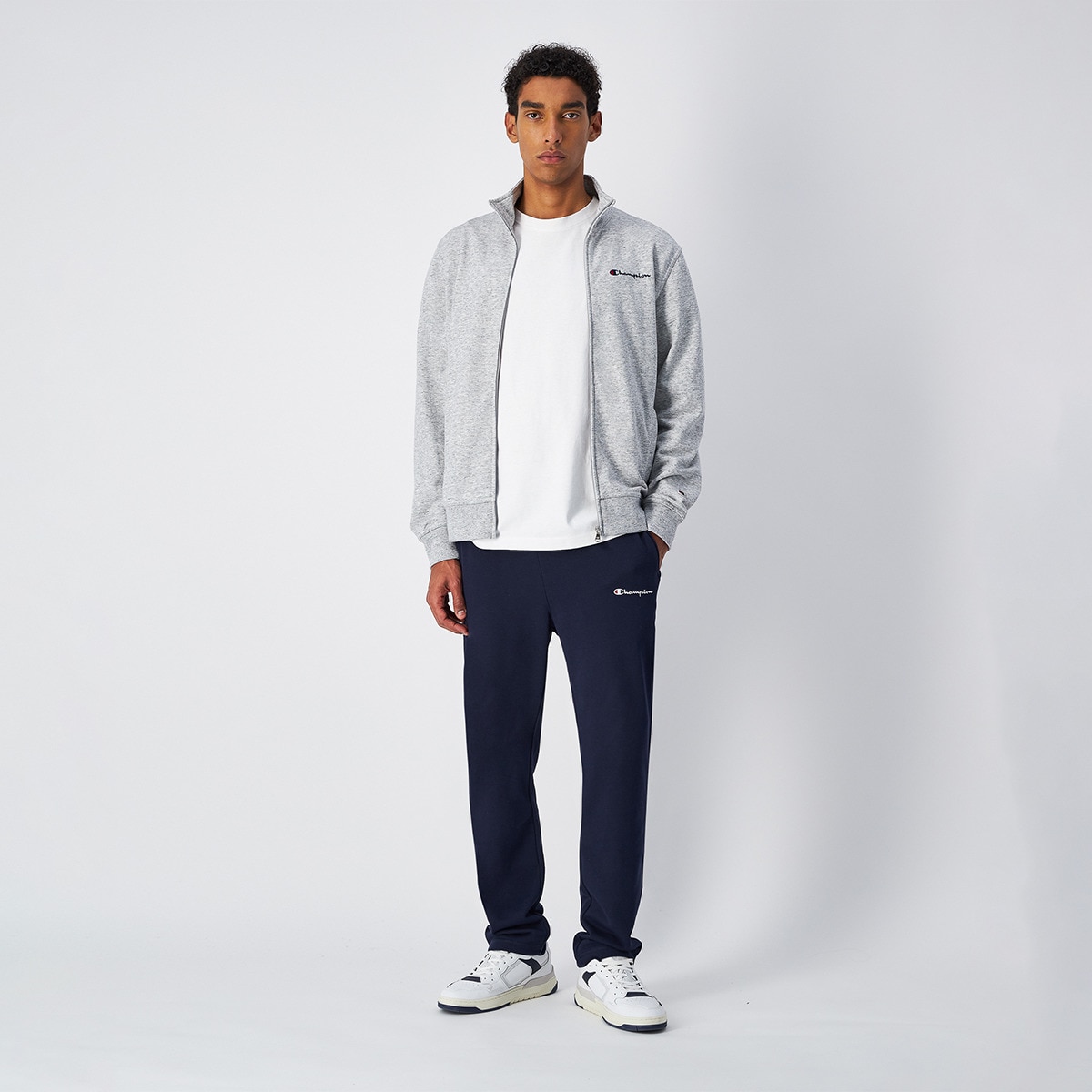 Sweatshirt de Homem Cinzento-claro-2