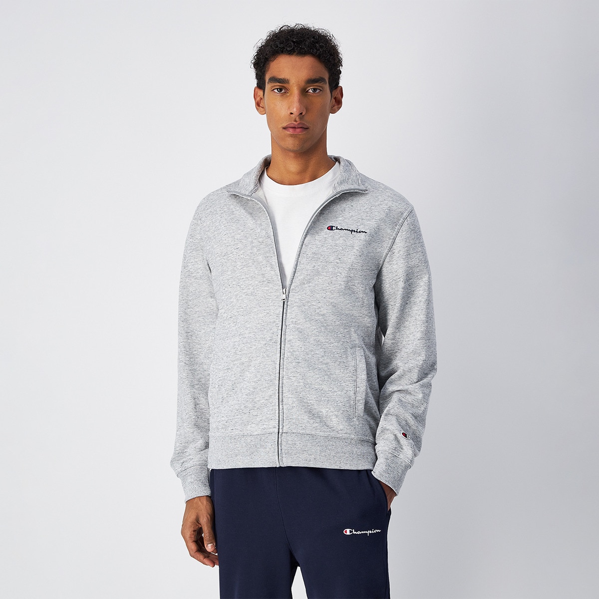 Sweatshirt de Homem Cinzento-claro-1