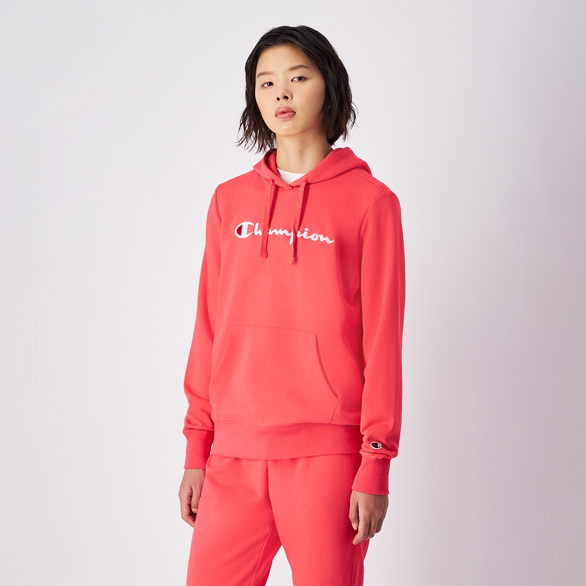 Sweatshirt de Mulher Rosa-escuro-1