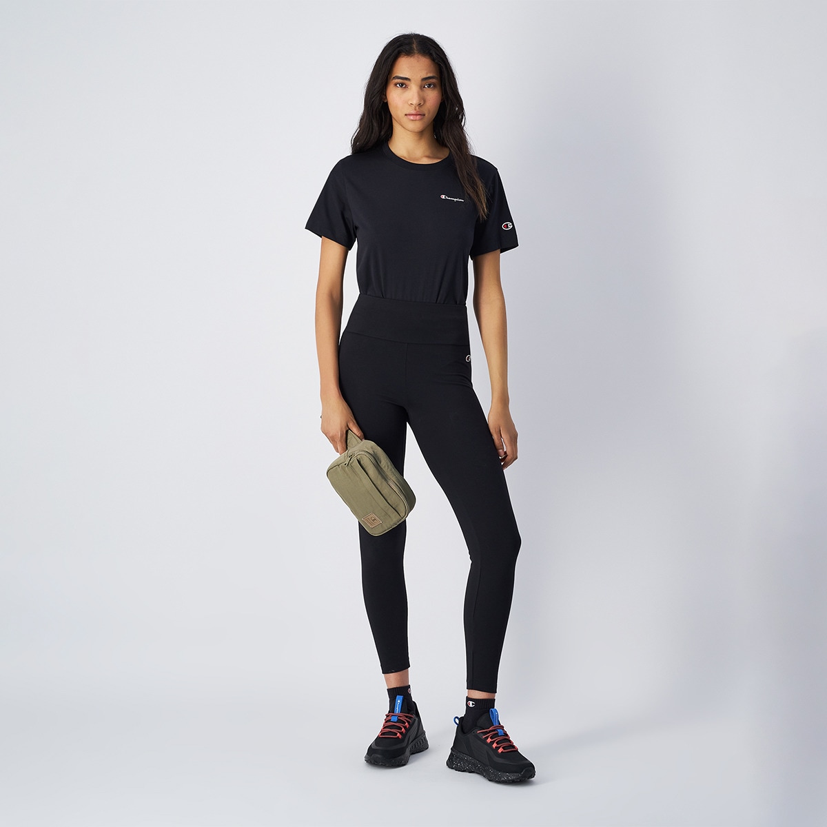 Leggings de Mulher Preto-3