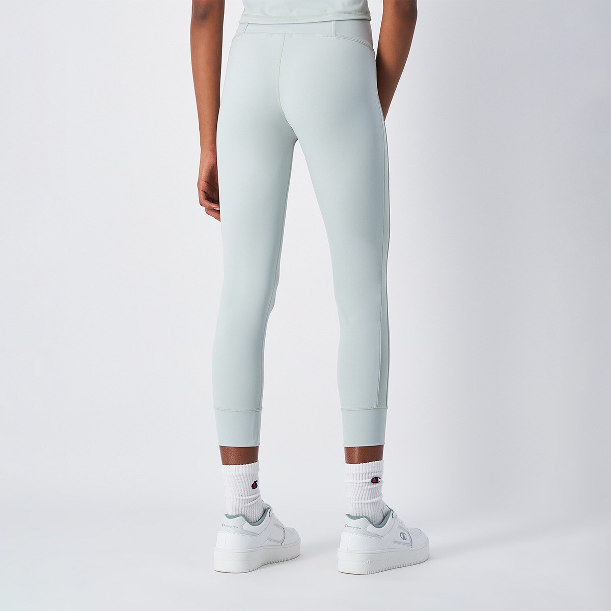 Leggings de Mulher Verde-claro-2