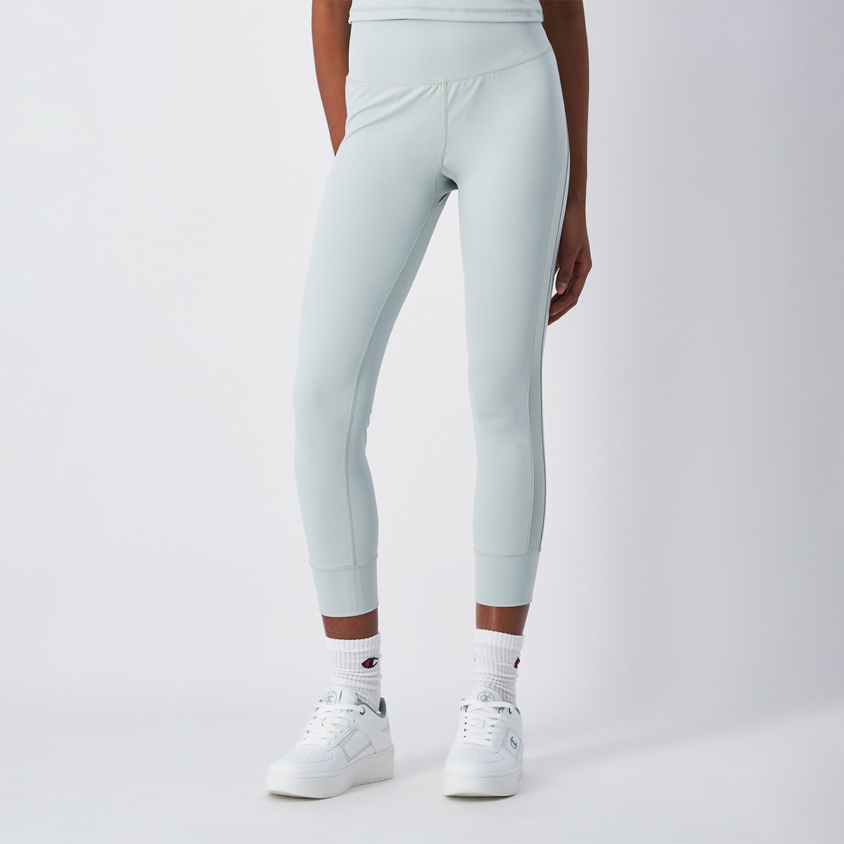 Leggings de Mulher Verde-claro-1