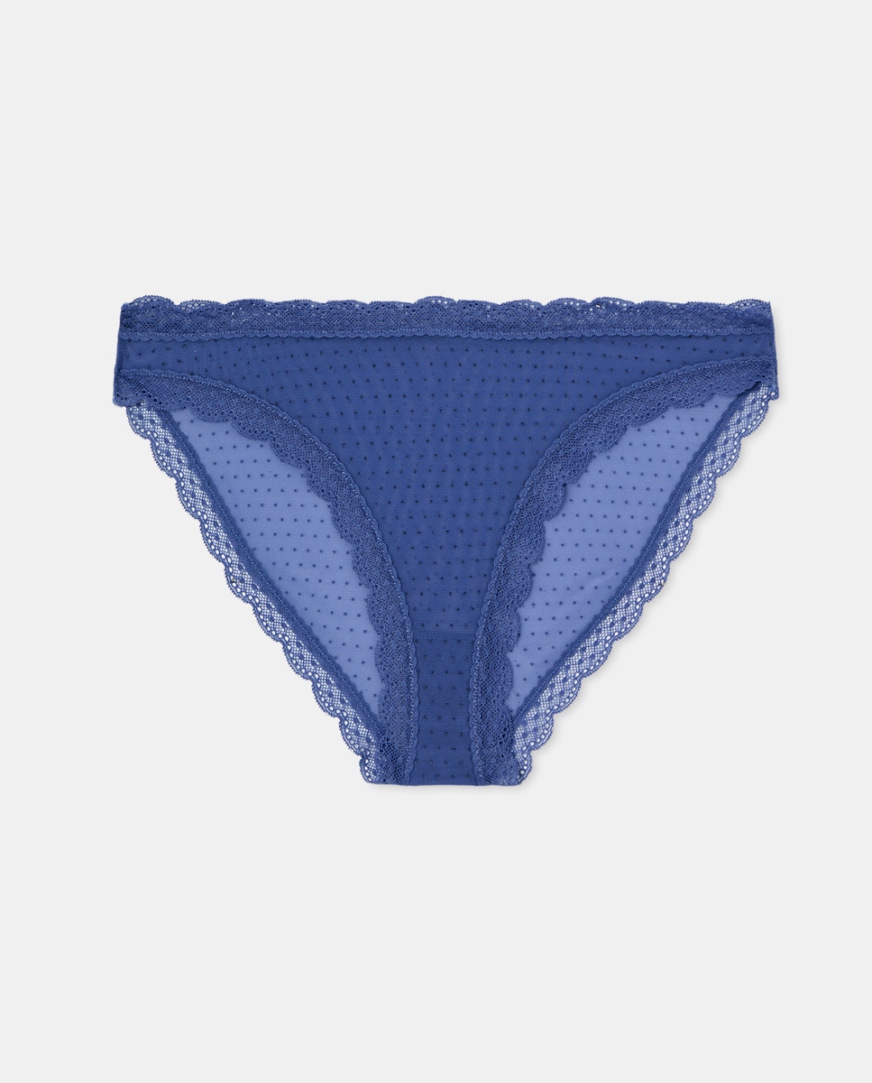 Cueca lisa 430 Azul Escuro-3