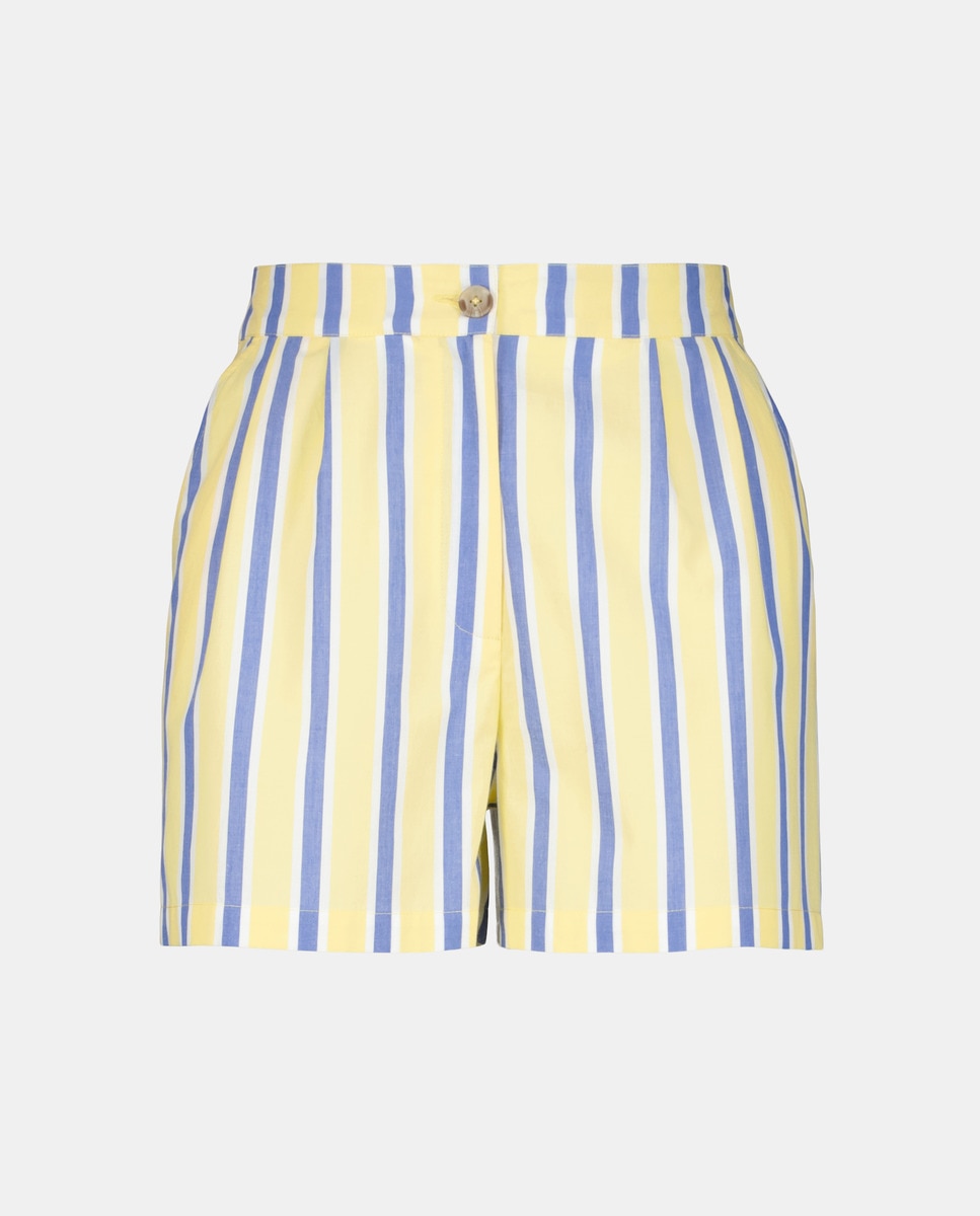 Short mujer lazos Amarillo-4