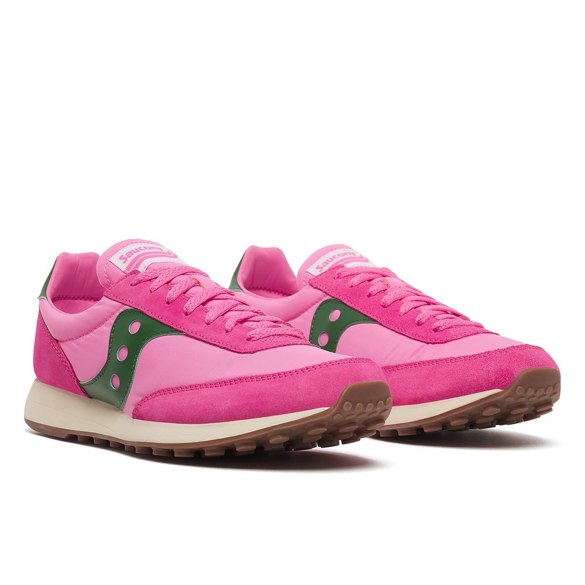 Sapatilhas de Running Unissexo Trainer 80 Rosa / Verde-2