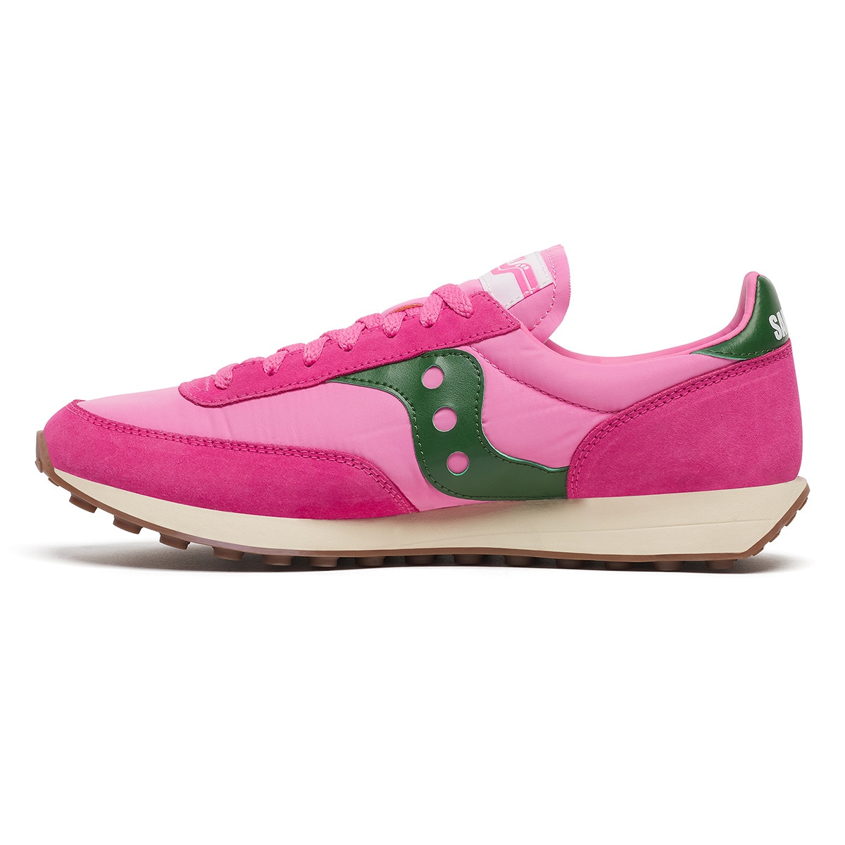 Sapatilhas de Running Unissexo Trainer 80 Rosa / Verde-4