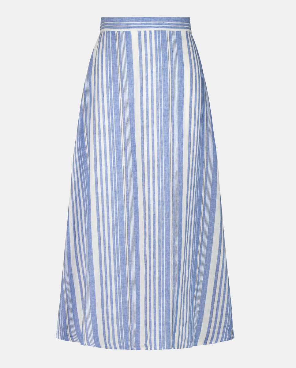 Saia Midi Azul-4