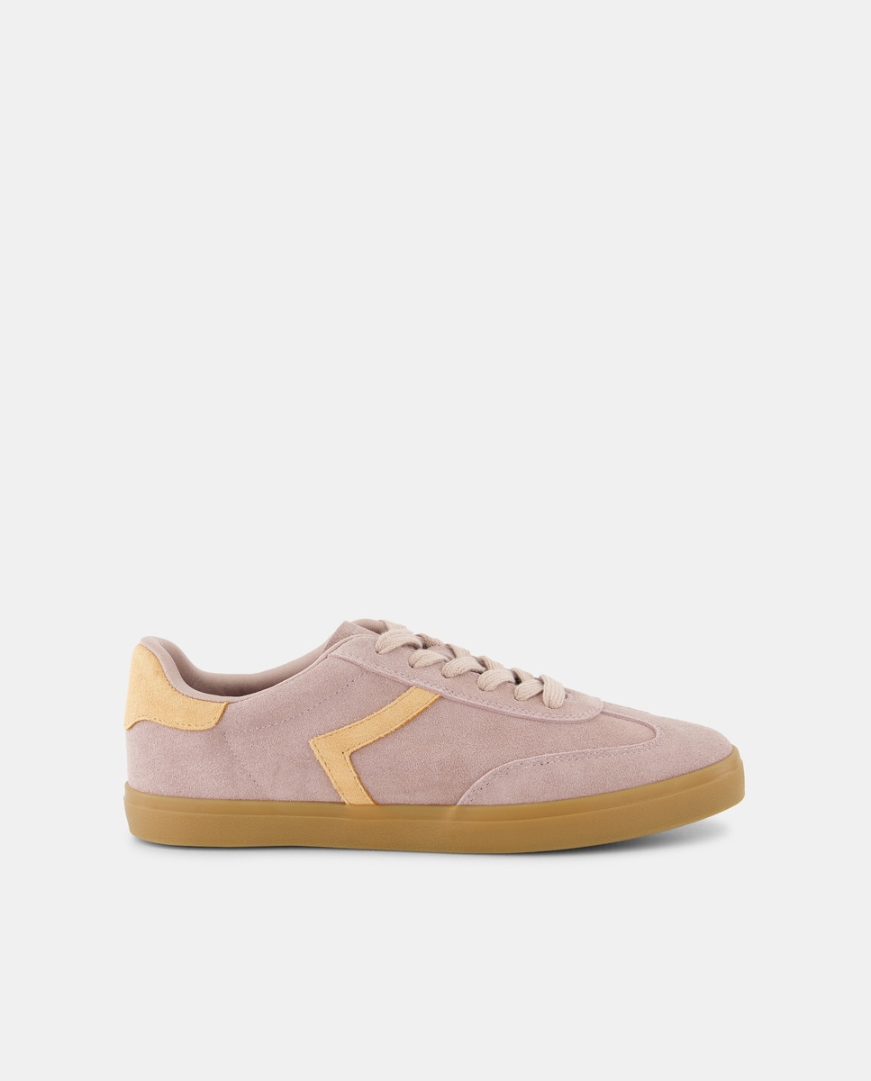 Deportivo de mujer de piel Lila-1