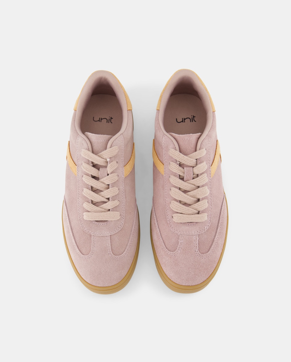 Deportivo de mujer de piel Lila-4