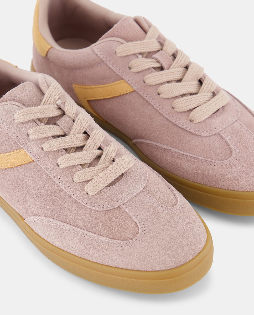 Deportivo de mujer de piel Lila-5