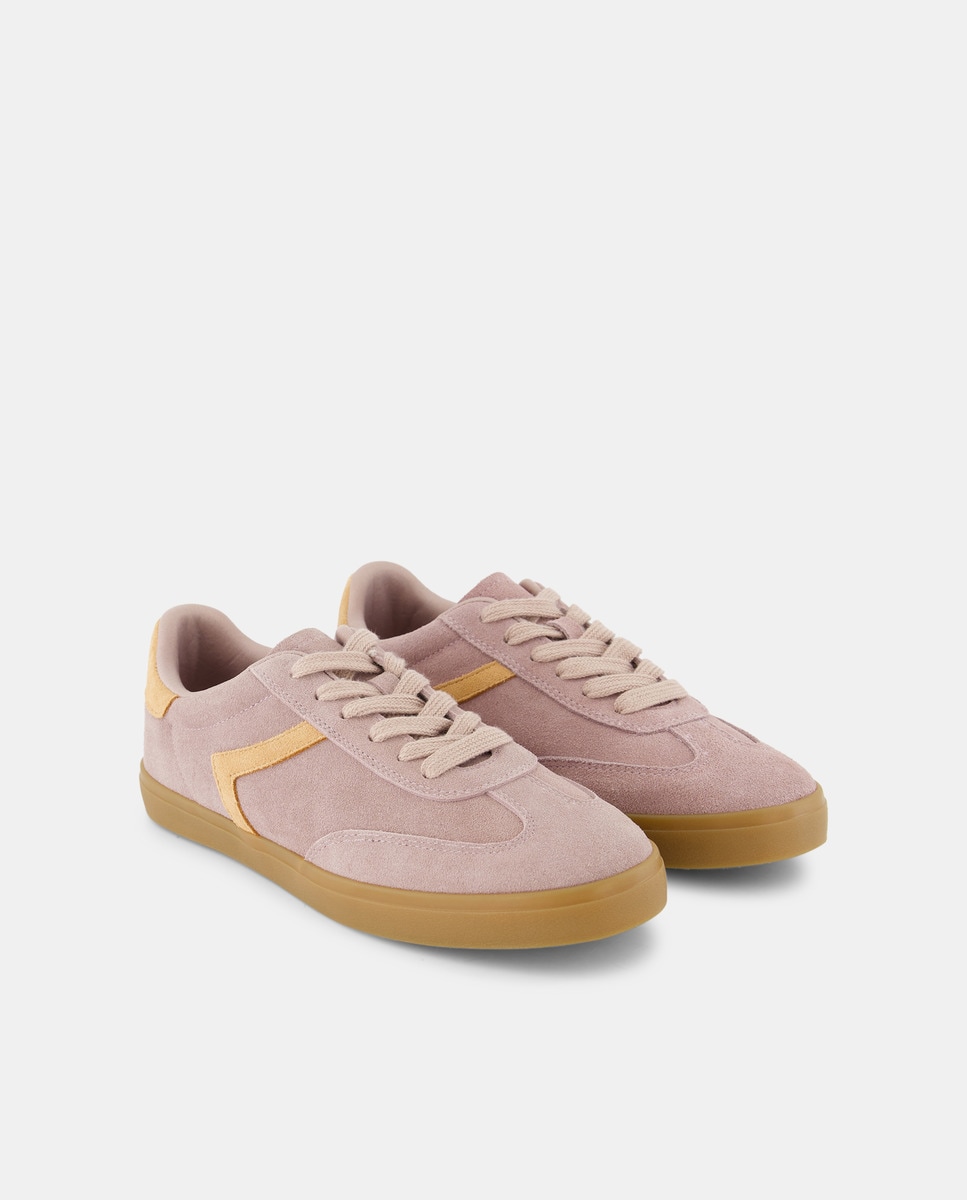 Deportivo de mujer de piel Lila-2