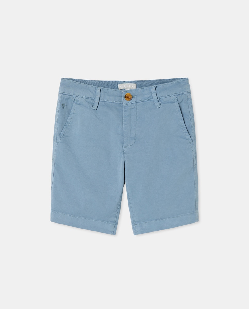 Bermudas Desportivas Azul-escuro-4