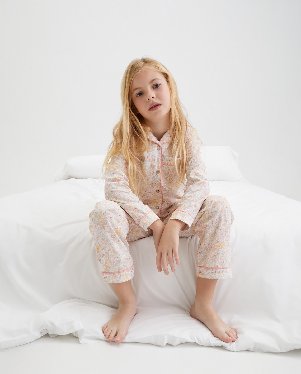 Pijama comprido Branco-1