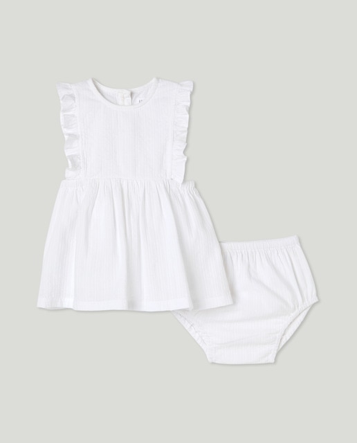 Imagem 0 de Vestido de Bebé com Folho