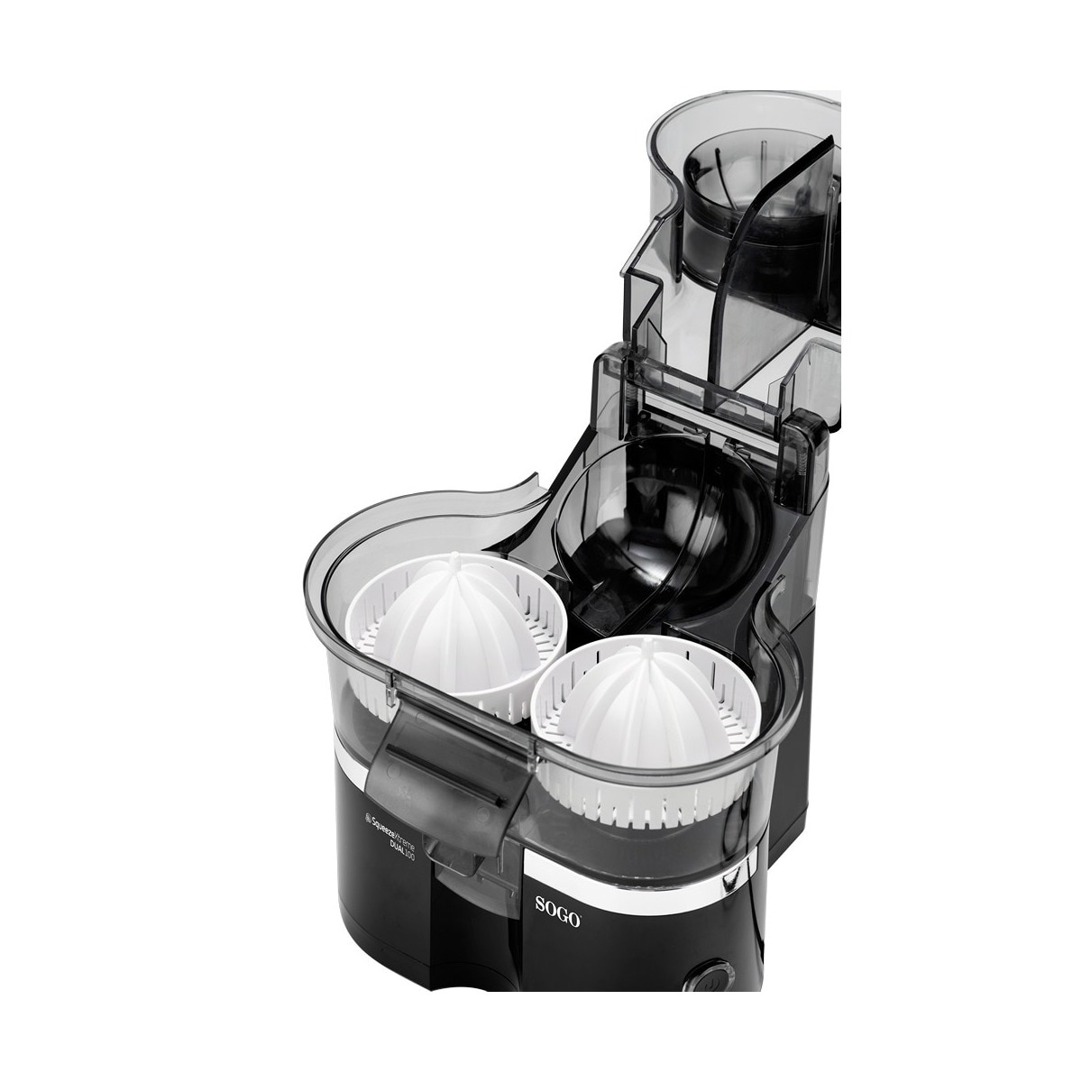 Espremedor Citrinos Sogo EXP-SS-5299 Automático, de 100 W e de 1,5 Litros - Preto e Inox Preto / Inox-3