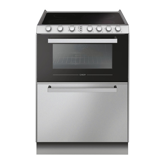 Imagen 0 de Cocina compacta  Candy 3 en 1, 59,6 cm, placa vitrocerámica 4 zonas, horno y lavavajillas - TRIOVXNT/1