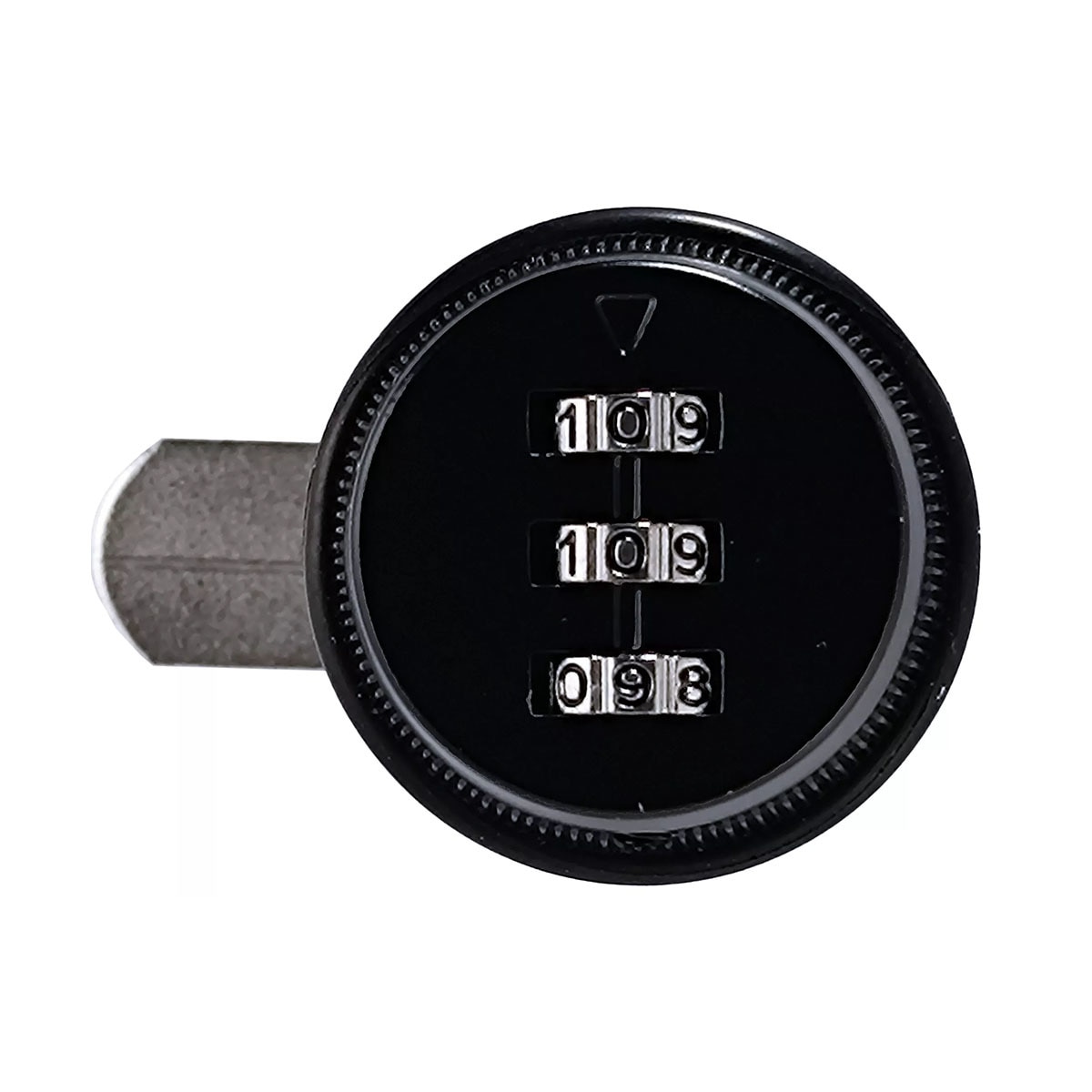 Fechadura com Combinação para Bilheteira Aço/Preto-4