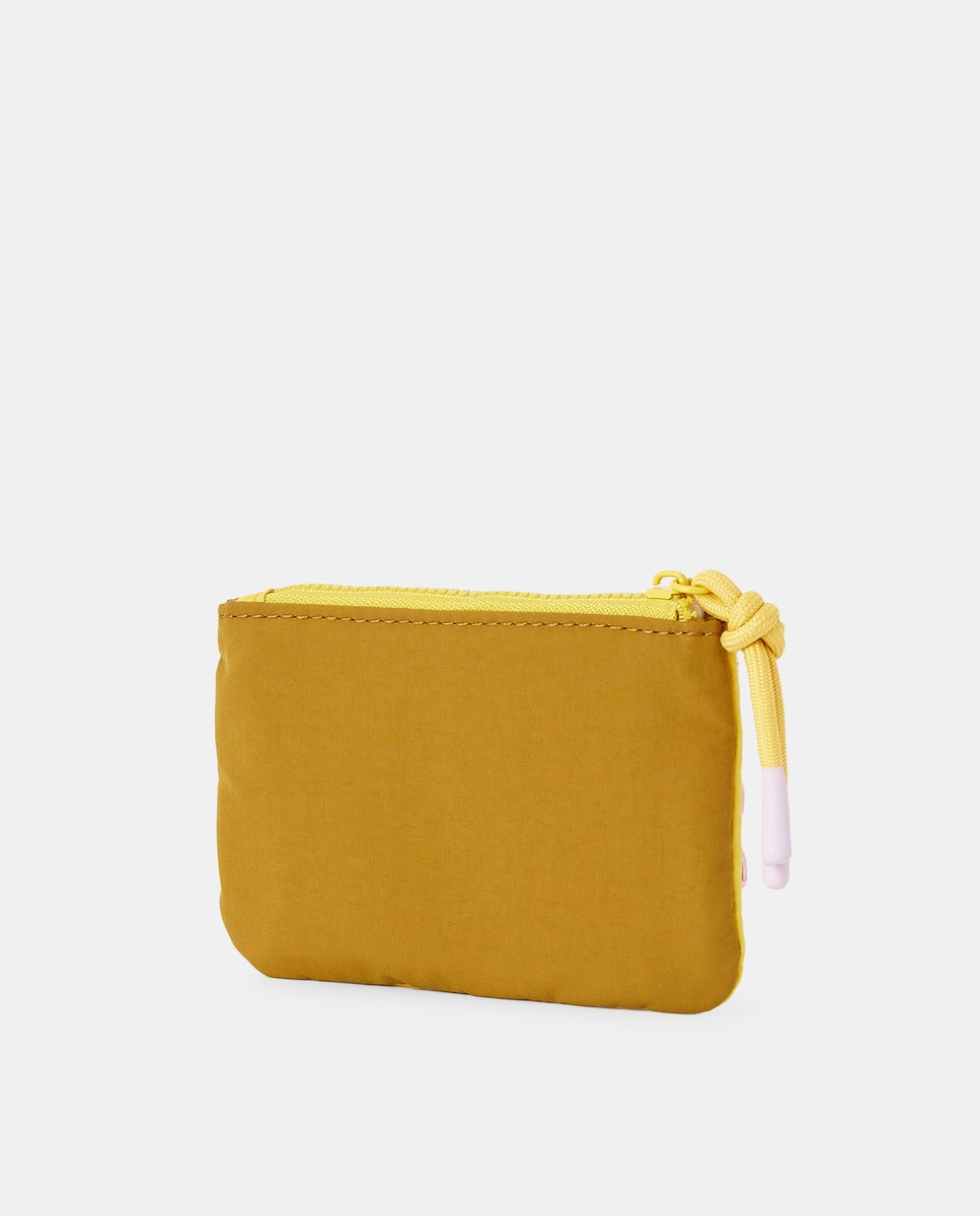 Porta-Cartões de Dois Compartimentos com Rede Lilás-2