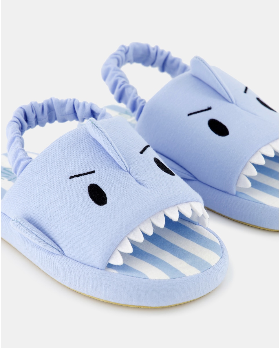 Pantufas 410 Azul Claro-5