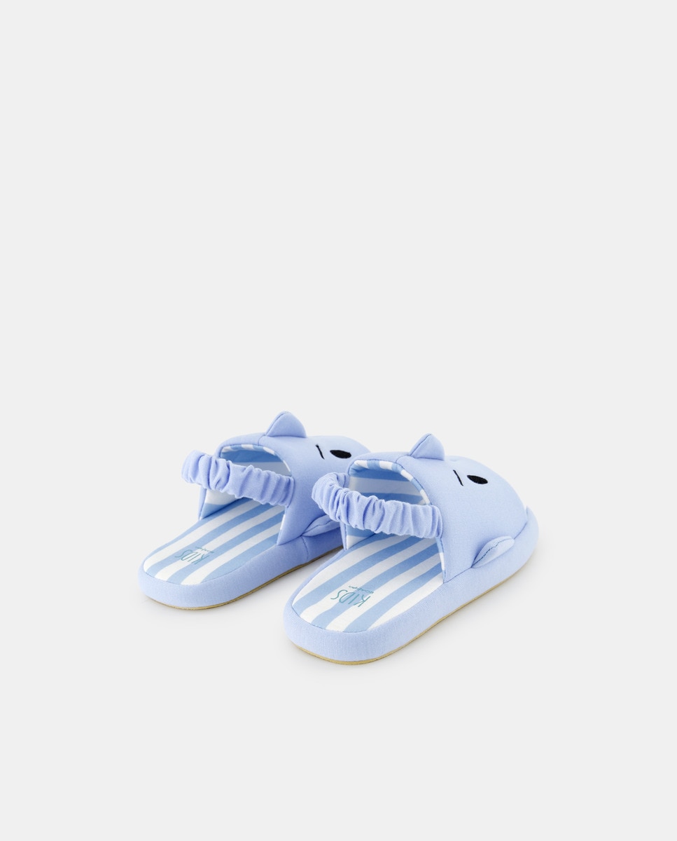 Pantufas 410 Azul Claro-3