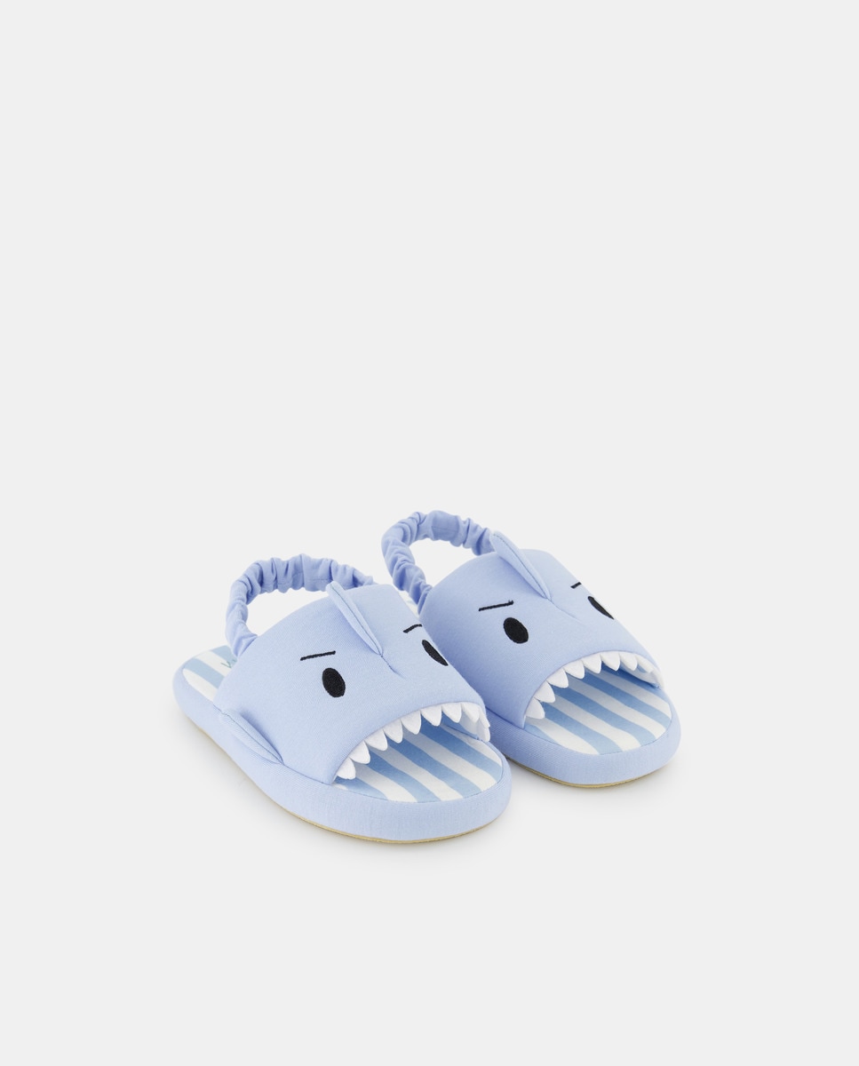 Pantufas 410 Azul Claro-2