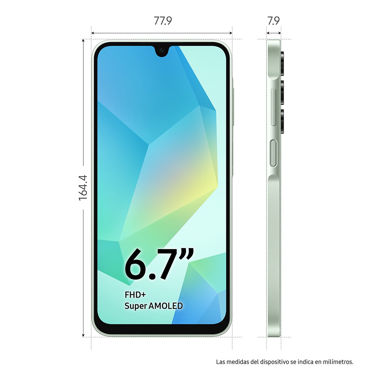 Samsung Galaxy A16 8GB + 256GB móvil libre Verde-2