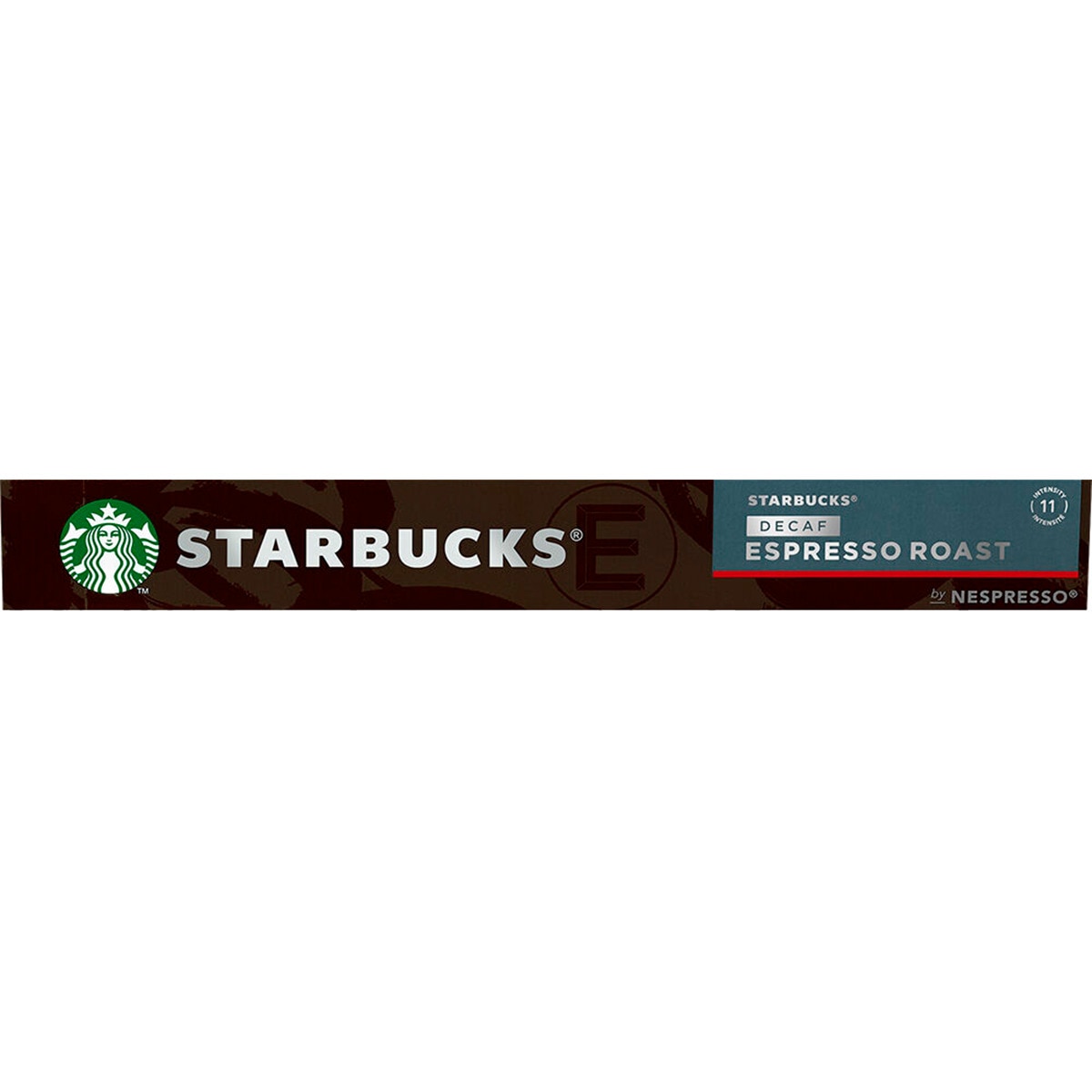 Café Descafeinado Nespresso Dark Roast embalagem 10 unidades