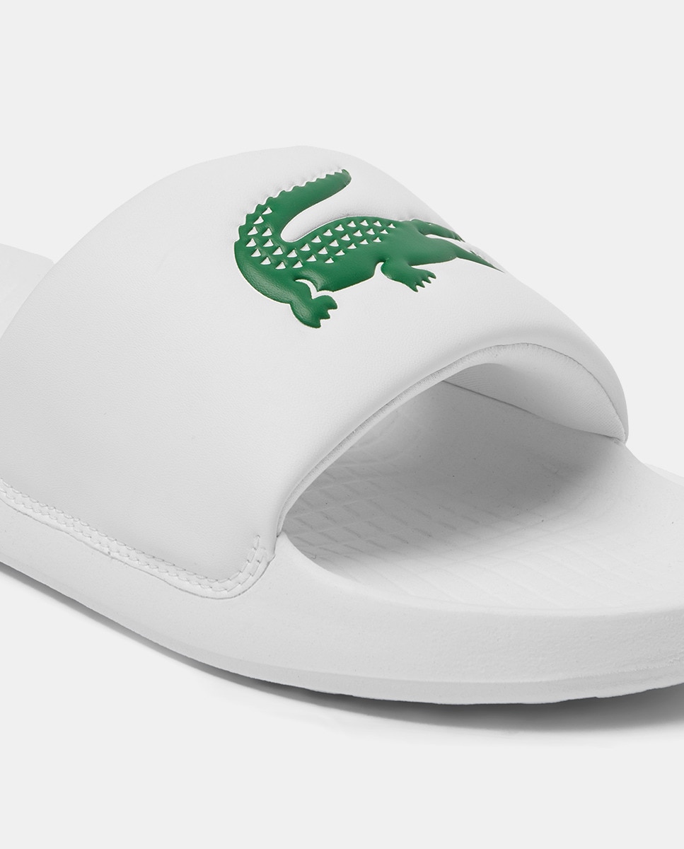 Slides de Serviço Masculinos 1.0 Branco-6