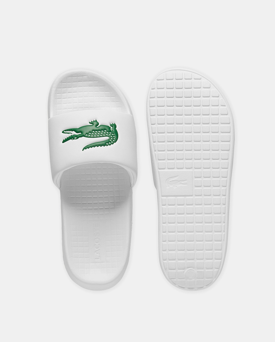 Slides de Serviço Masculinos 1.0 Branco-4