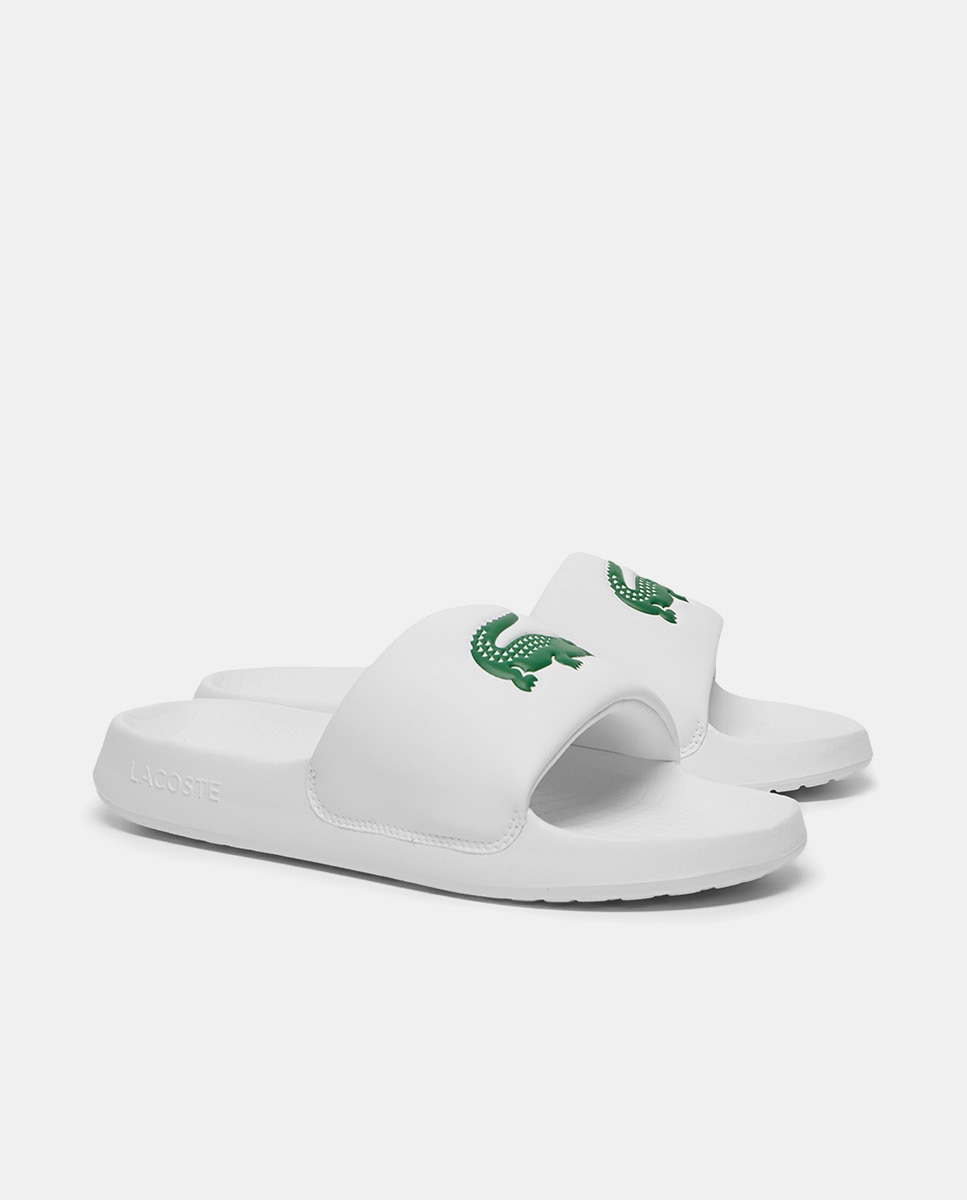 Slides de Serviço Masculinos 1.0 Branco-2