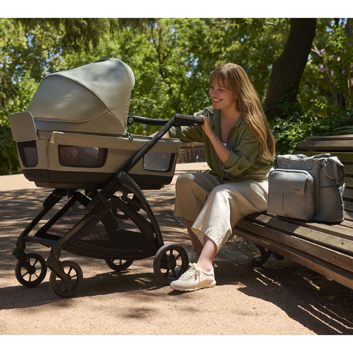 Carro de bebé Inglesina System Quattro electra darwin Gris-7