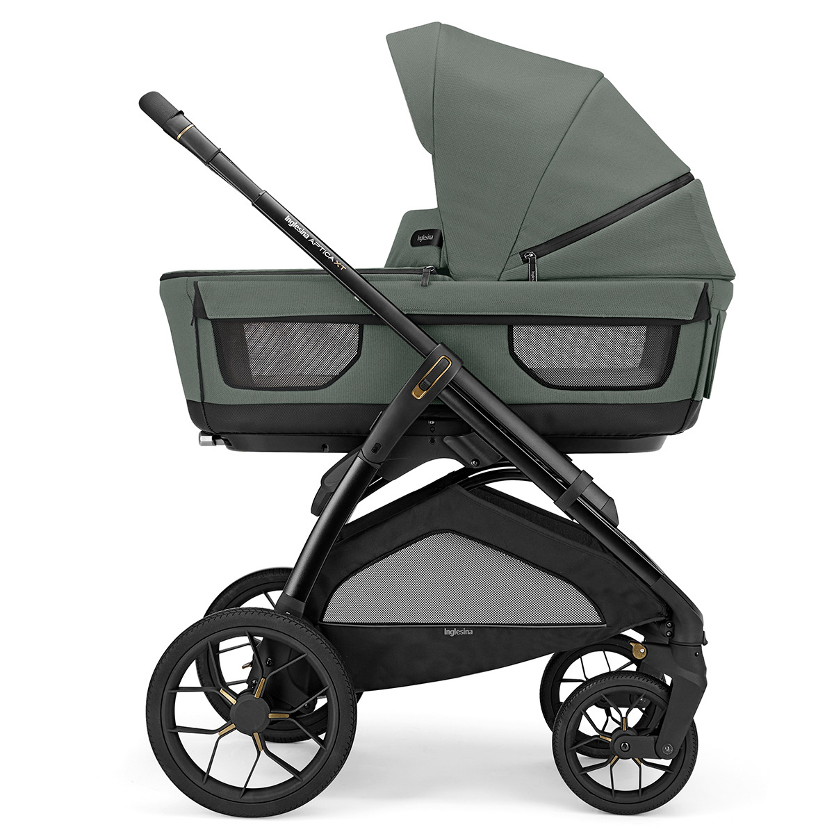 Carro de bebé Inglesina System Duo Áptica XT Verde oscuro-4