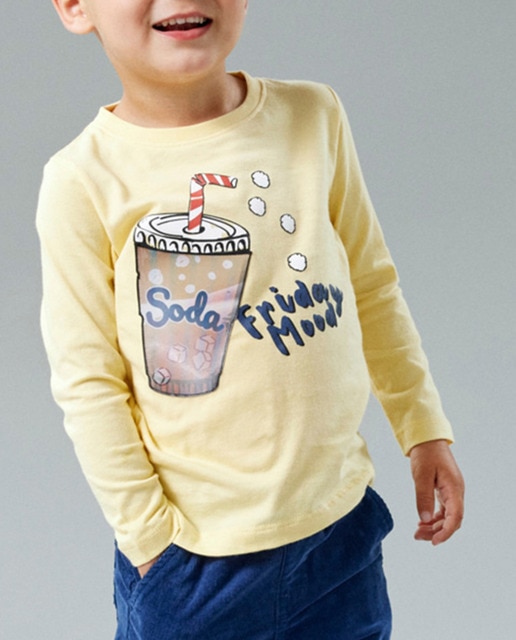Imagen 0 de Camiseta de niño de manga larga