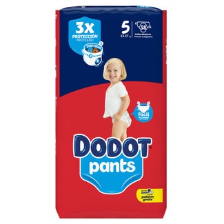 Fraldas Cueca Pants 12-17kg T5 embalagem 58 unidades - Dodot