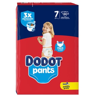 Fraldas Cueca Pants +17kg T7 embalagem 44 unidades - Dodot