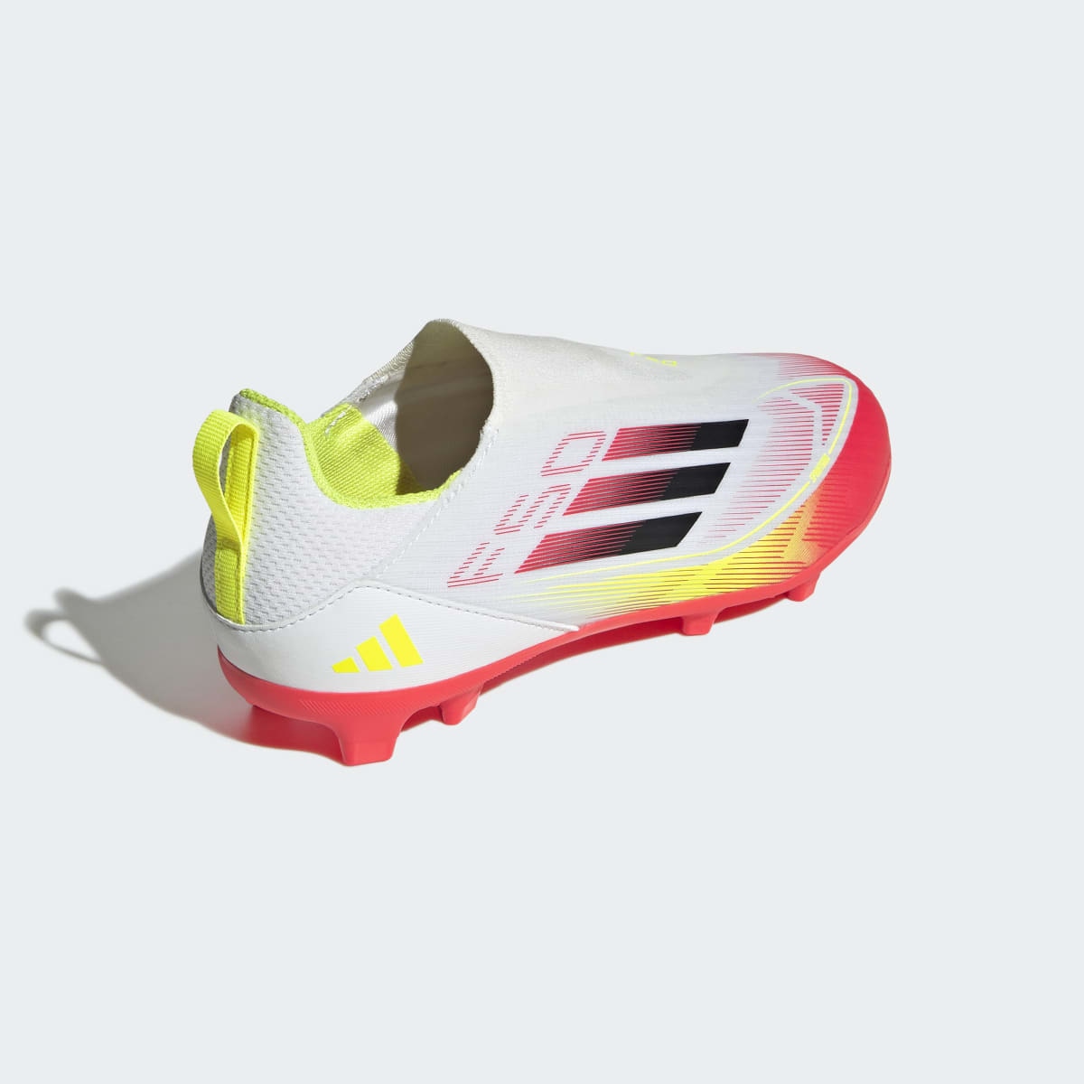 Chuteiras de Futebol de Criança F50 League Laceless Branco-5