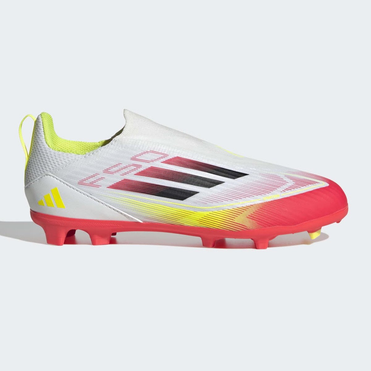 Chuteiras de Futebol de Criança F50 League Laceless Branco-1