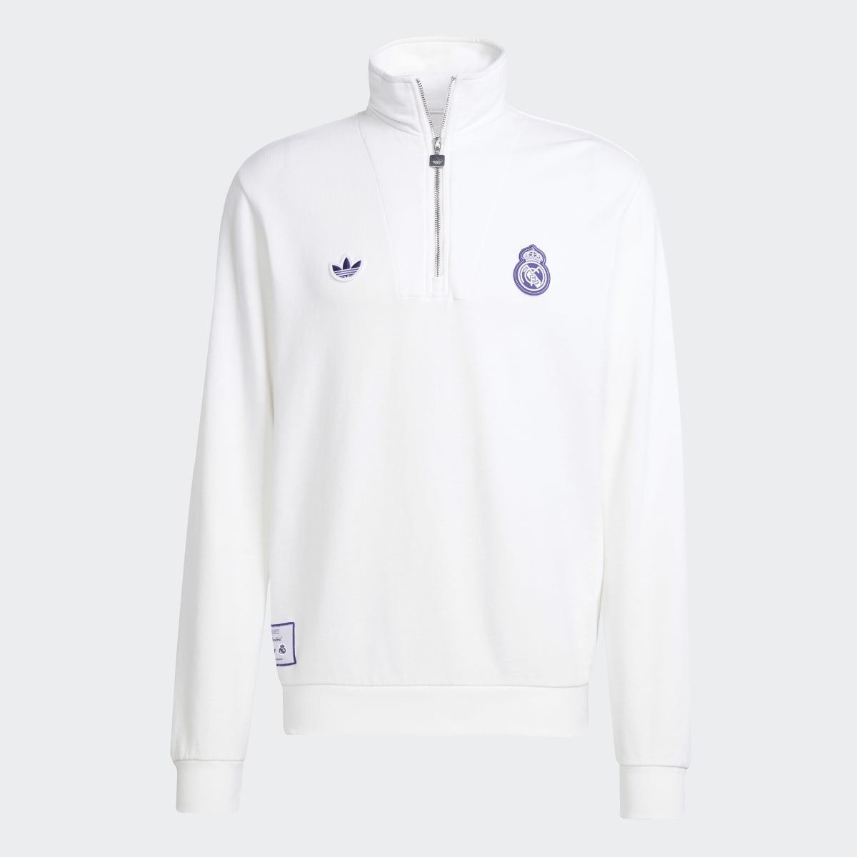 Sweatshirt de Homem Terrance Icons del Real Madrid Branco-8