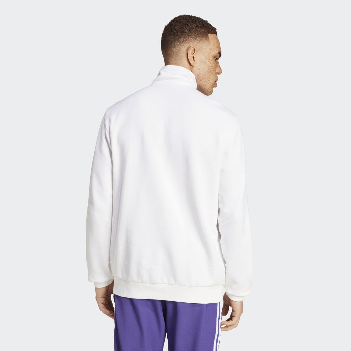 Sweatshirt de Homem Terrance Icons del Real Madrid Branco-2