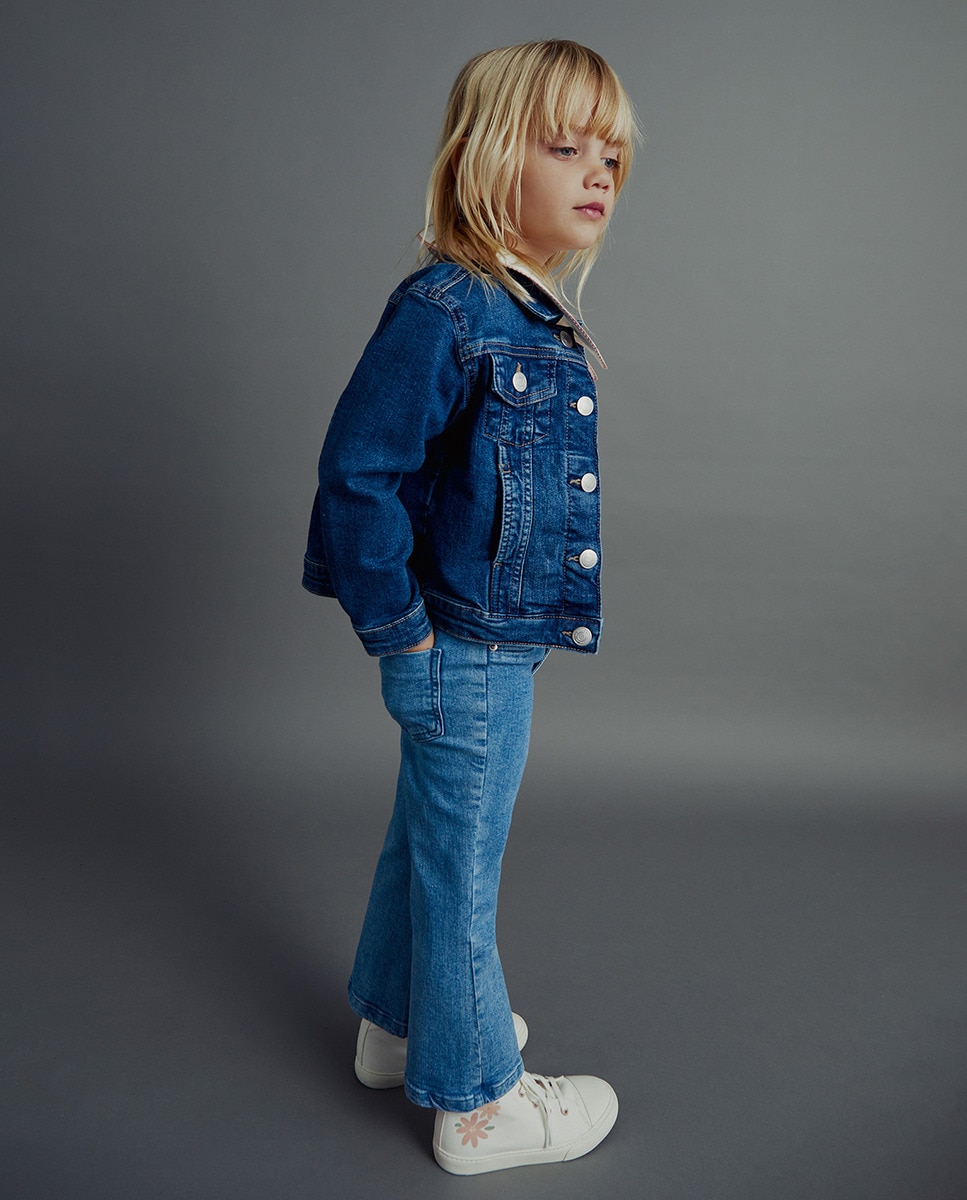 Jeans Flare Azul-1