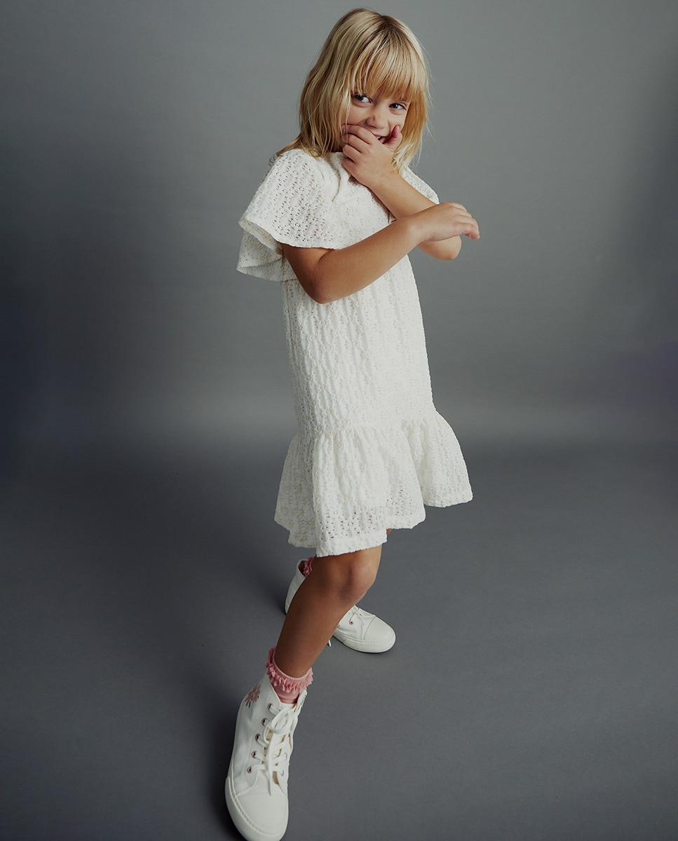 Vestido com Estrutura Cru-3